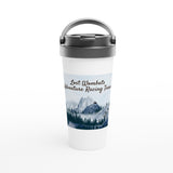 White 15oz Stainless Steel Travel Mug